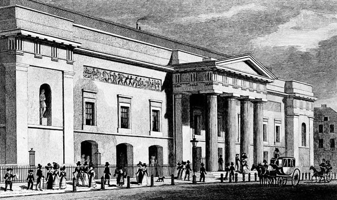 Picture of Covent Garden Theatre 1827-28
